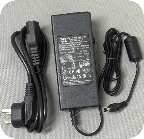 *Brand NEW* Hikvision NVR DS-7808NB-K1/8P (D) 2AAL090R Power Adapter 48V 1.875A Max Power Supply